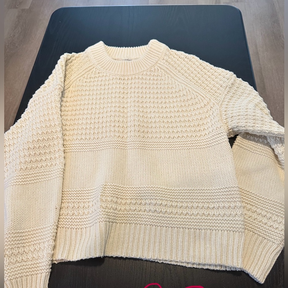 Target brand sweater, beautiful shade of cream